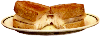 Baked Cod on Rye